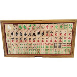Mah Jong - 144 Tiles, English Numbers and Letters