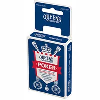 Queen's Slipper Poker 52s Large Image Bx6 Playing Cards