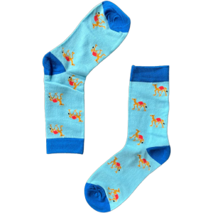 Socks, Camel Blue