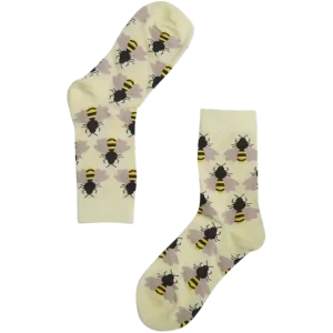 Socks, Bee yellow