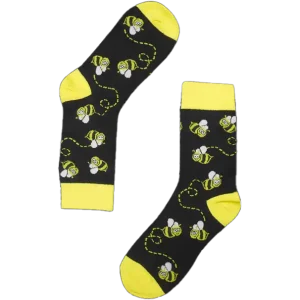 Socks, Bee black