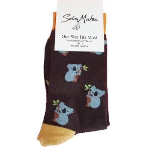 Socks, Koala Brown