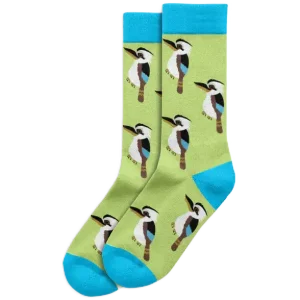 Socks, Kookaburra - Lime